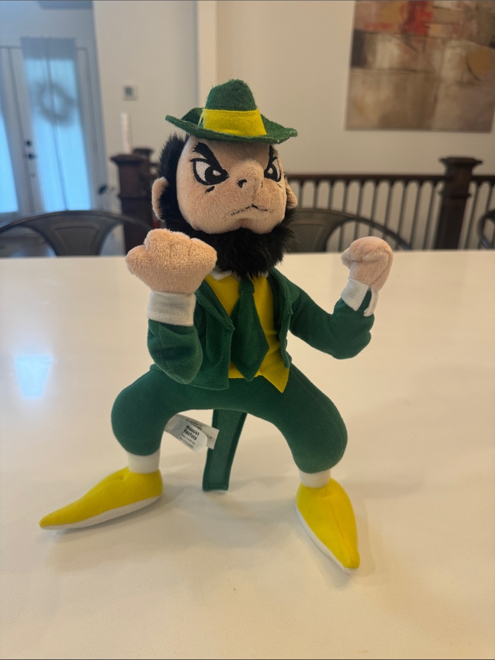 Notre Dame standing plush